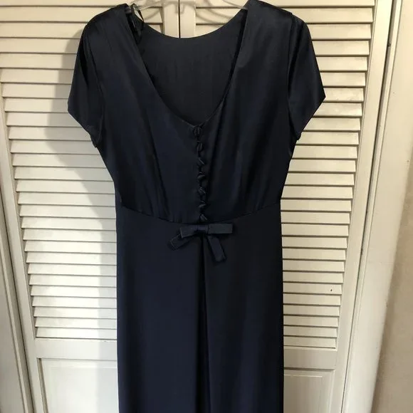 Liz Clairborne Night Black Dress, size 16 - Picture 2 of 5